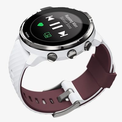 Превью  Спортивные часы SUUNTO 7 White/Burgundy